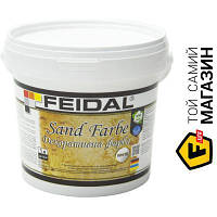 Feidal Декоративная краска Sand Farbe серебро 1 л