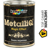 Kompozit Декоративная краска акриловая MetalliQ серебряный 0.77 л