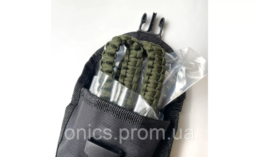 Base Camp пилка ланцюгова Paracord Saw Black хорошее качество - фото 3 - id-p2197377758