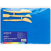 Набор для лепки Kite Classic K-1140-02 (доска + 3 стеки), синий