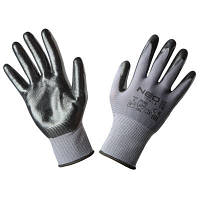 Захисні рукавички Neo Tools робочі, нейлон із покриттям нітрил, p. 9 (97-616-9)