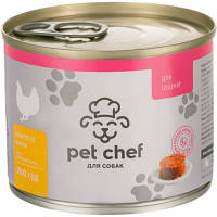 Консервы для собак Pet Chef паштет с курицей для щенков 200 г 4820255190112 d