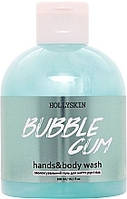 Увлажняющий гель для рук и тела Hollyskin Bubble Gum Hands & Body Wash