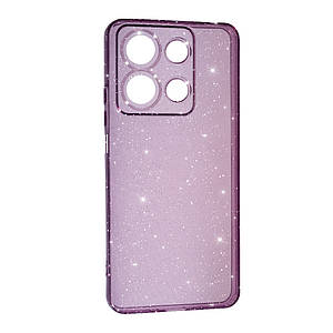 Силіконовий чохол Clear Shine для Xiaomi Redmi Note 13 (5G) Violet