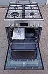 Плита комбінована газова 60 см Бош Bosch HXR39AI50 Wok Eco clean 66 л, фото 6
