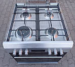 Плита комбінована газова 60 см Бош Bosch HXR39AI50 Wok Eco clean 66 л, фото 3