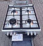 Плита комбінована газова 60 см Бош Bosch HXR39AI50 Wok Eco clean 66 л, фото 8