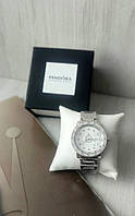 Часы женские наручные Pandora silver в коробке хорошее качество