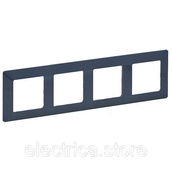 Рамка 4-постова Valena Life лазур 754094, фото 1