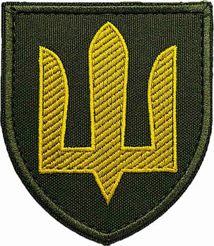 Шеврон ЗСУ Сухопутні війська олива