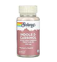 Indole-3-Carbinol, Solaray, 100 мг, 30 капсул (SOR-36664)