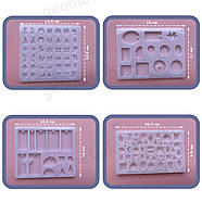 Набір 277 в 1 - молди, паєтки, інструменти та аксесуари для виготовлення прикрас з епоксидної смоли, фото 5