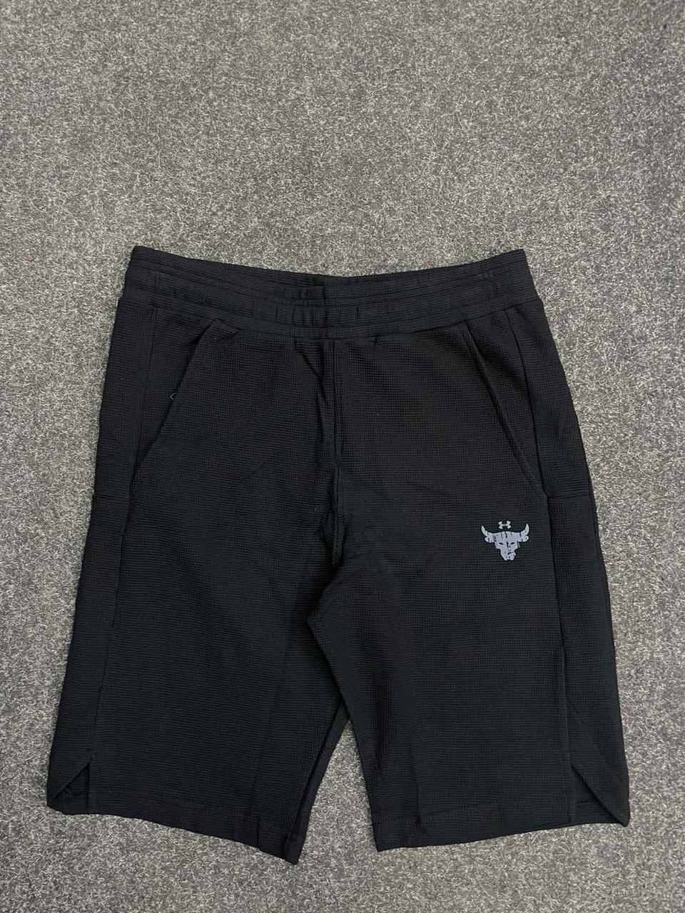 Чоловічі брендові спортивні шорти Under Armour (андер армор), чоловічі повсякденні чорні. Чоловічі шорти, фото 1