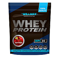 Whey Protein 80% 920 г протеин (клубника) хорошее качество