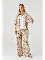 Пижама комплект 3в1 женский Ellen Blossoms LPK 5080/04/01