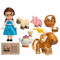 Disney набор "Белль" Animators' Collection Belle Mini Doll Play Set
