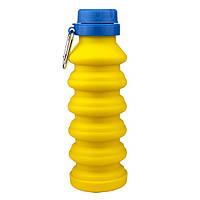 Бутылка для воды складная Magio MG-1043Y 450 мл. AI-657 Цвет: желтый