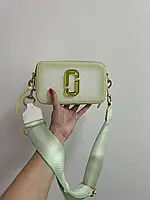 Жіноча сумка LOGO light green Марк Джейкобс салатова 5665 хорошее качество