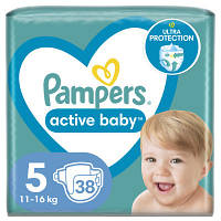 Подгузники Pampers Active Baby Размер 5 11-16 кг 38 шт 8006540207796 d