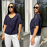 Блузка жіноча норма та батал н802-41322 гл, фото 7