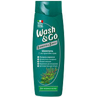 Шампунь Wash&Go с экстрактами трав для жирных волос 200 мл 8008970046006/8008970042077 d