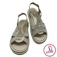 Босоніжки жіночі молочного кольору “Style Shoes”, фото 4