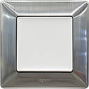 Рамка 2-постова Valena Life сталь 754152, фото 2