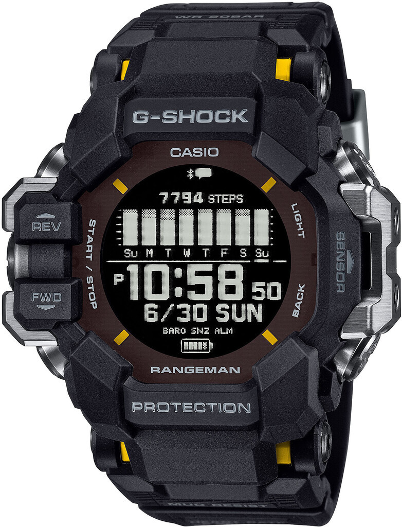Годинник Casio G-SHOCK Master of G GPR-H1000-1ER + кабель
