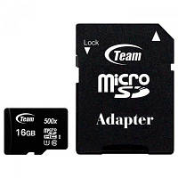 Карта памяти Team 16GB microSD class 10 UHS-I TUSDH16GCL10U03 i