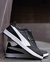 Мужские кеды Puma черные кроссовки Пума мужские стильные кеды Puma обувь мужская Пума кроссовки кеды