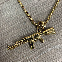 Подвеска Chain AK-47 Gold хорошее качество