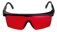 Очки красные усиливающие защитные для лазерного уровня, нивелира sn