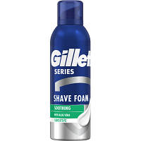Пена для бритья Gillette Series Для чувствительной кожи с алоэ вера 200 мл 8001090870926 i