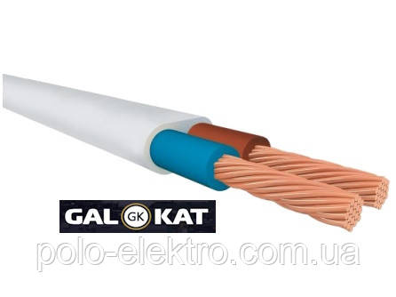 Провід ШВВП 2х2.5 GK