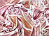 Вискоза нейлон малюнок листя, фрезовий, фото 3
