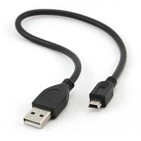 Дата кабель USB 2.0 AM to Mini 5P 0.3m Cablexpert (CCP-USB2-AM5P-1) sn