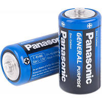 Батарейка Panasonic C (R14) GENERAL PURPOSE TRAY ZINK-CARBON * 2 (R14BER/2P) sn