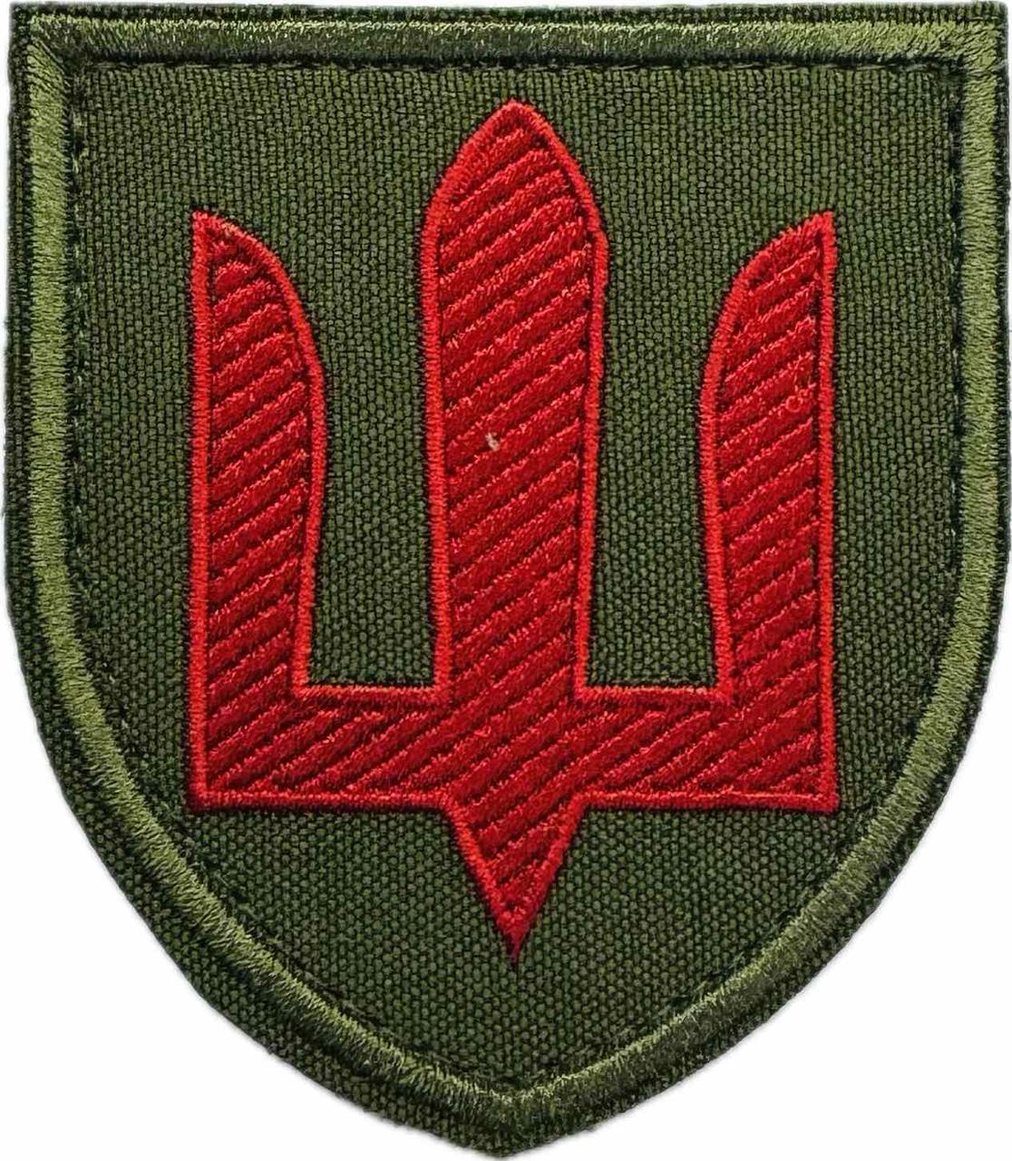 Шеврон ЗСУ Зенітно-ракенті війська (ППО) олива