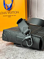 Сумка-мессенджер Louis Vuitton Trunk s010, черный хорошее качество