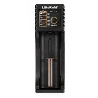 Зарядний пристрій для акумуляторів Liitokala 1 Slot, LED-дисплей, USB, 3.7VLion/3.2VLi-Fe/1.2VNIHM/26650/ sn