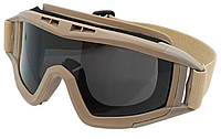Тактичні окуляри маска койот 00216 хорошее качество