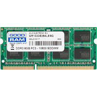 Модуль памяти для ноутбука SoDIMM DDR3 8GB 1333 MHz Goodram (GR1333S364L9/8G) sn