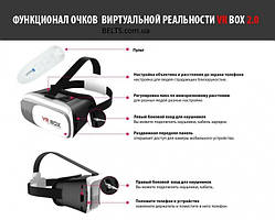 Шолом віртуальної реальності 3D окуляри VR BOX (віртуальні окуляри)