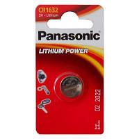 Батарейка Panasonic CR 1632 Lithium * 1 (CR-1632EL/1B) sn
