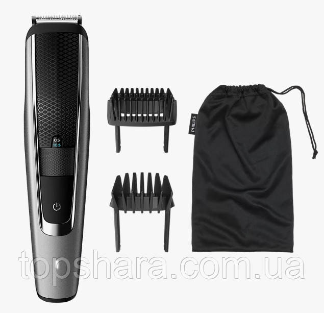 Расческа с системой Lift & Trim PRO от 0.4 мм до 10 мм с шагом 0.2 мм для моделирования короткой бороды