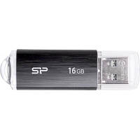 USB флеш накопитель Silicon Power 16GB Ultima U02 Black USB 2.0 (SP016GBUF2U02V1K) sn