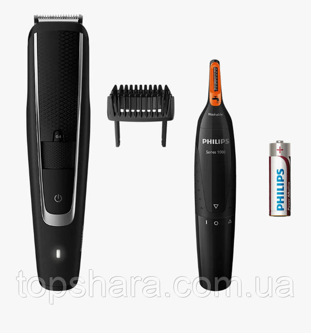 Расческа с системой Lift & Trim PRO от 0.4 мм до 10 мм с шагом 0.2 мм для моделирования короткой бороды