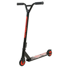 Самокат трюковий чорно-червоний Scooter 002TD