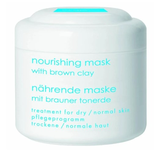 Поживна маска з коричневою глиною для сухої і нормальної шкіри Denova Pro 200 мл