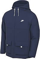 Ветровка Nike M NK CLUB BANDON JKT темно-синяя FN3108-410